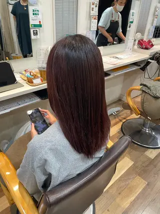 カラー ef 千枝芙貴のヘアスタイル