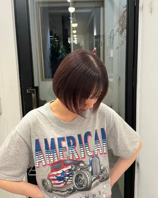 カラー 小野寺 彩圭のヘアスタイル