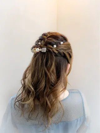 ヘアアレンジ hair make もりした ゆうのヘアスタイル