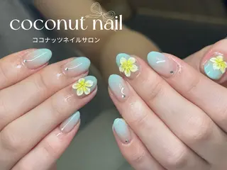 ネイル 神田 ココナッツのネイルデザイン