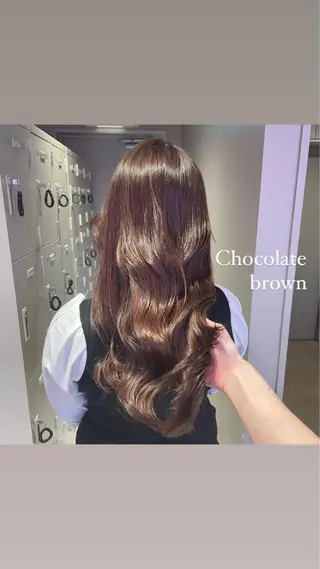 ロング カラー パーマ ヘアアレンジ メンズ キッズ ネイル マツエク・マツパ KANAMI 🌏のヘアスタイル