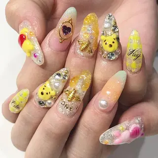 ネイル 渋谷 Jr.ネイリストのネイルデザイン