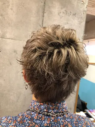 カラー メンズ 🔥メンズ特化パーマ 🦖増田弘明🦖のヘアスタイル