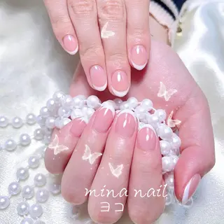 ネイル 🦋チップ長さだし 専門店🦋のネイルデザイン