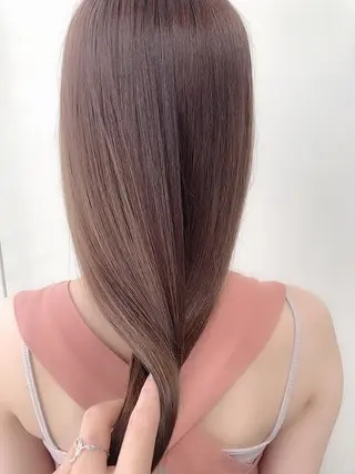 ロング カラー ヘアアレンジ NANA／trend style🕊🍑のヘアスタイル