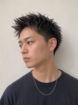 ショート メンズ 🌞塙　湧貴🌞 スパイキーショートのヘアスタイル