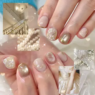 ネイル 🪄mimi🎀 Midori🪽のネイルデザイン