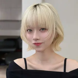 ショート 池袋/似合わせ/縮毛 髪質改善【ugen】のヘアスタイル