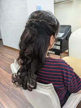 ヘアアレンジ 大人女性カット/ヘア セット✨️片本🌸のヘアスタイル