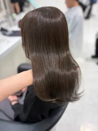 ロング カラー ヘアアレンジ 💓色落ちまで綺麗な 垢抜けカラー💓のヘアスタイル
