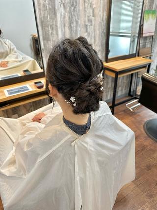 ミディアム ヘアアレンジ Luzir⭐︎ GEN⭐︎のヘアスタイル