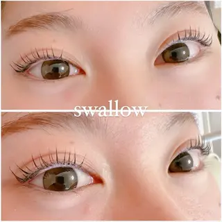 マツエク・マツパ swallow 奈良西大寺店のマツエク・マツパデザイン