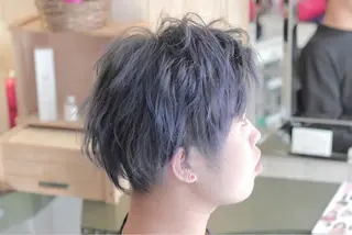 カラー メンズ 平田 晃誠のヘアスタイル