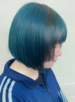 カラー nico麻生 加賀谷 すみれのヘアスタイル