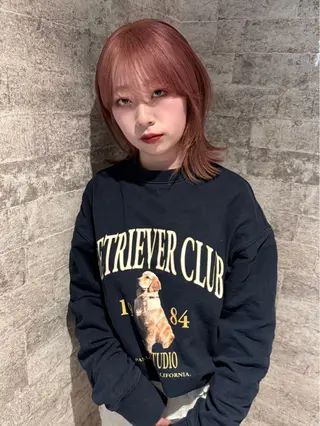 ミディアム カラー mai / linoah˚✧のヘアスタイル