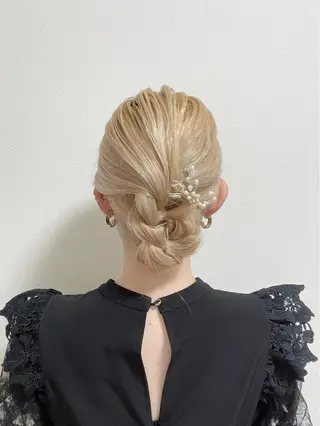 ヘアアレンジ かめやま ゆりのヘアスタイル