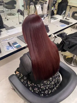 ロング ♥️韓国風透明感 暖色misa♥️のヘアスタイル