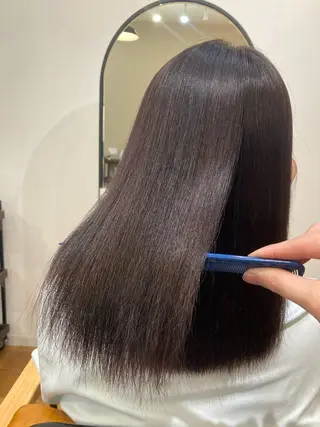 ミディアム カラー カラーモデル/ つくば市みどりののヘアスタイル