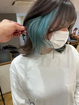 ミディアム 塚本 征也のヘアスタイル