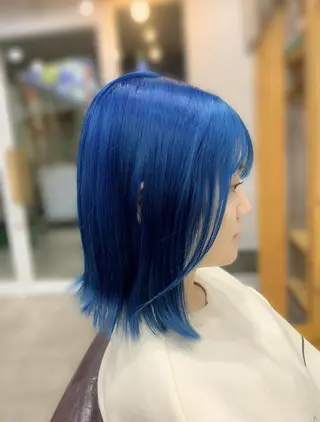 ミディアム カラー memento 斎藤大覚のヘアスタイル