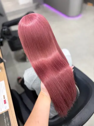 カラー girly❤︎暖色ヘ ア➰🎀HINANOのヘアスタイル
