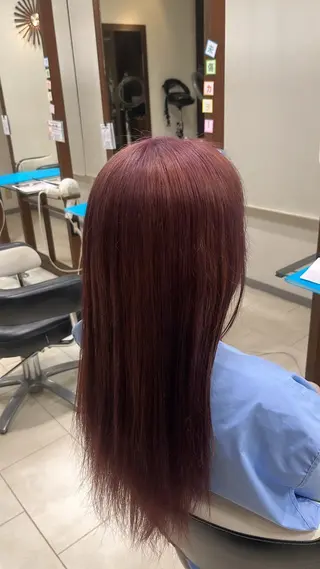セミロング 北山 麻衣のヘアスタイル