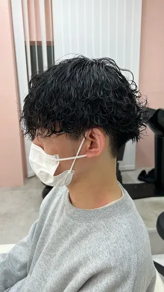パーマ メンズ 🔥メンズ特化🔥 永瀬椋のヘアスタイル