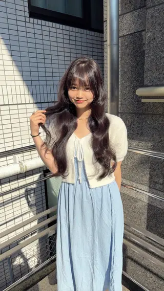 ロング hitomi ♡ 自由が丘アシスタントのヘアスタイル