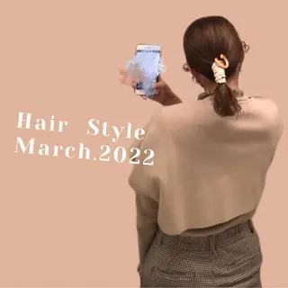 ミディアム ヘアアレンジ GOURIKI jr 🌿‬MIKUのヘアスタイル