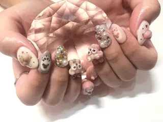 ミディアム ネイル 柏ネイルサロン NAIL FOCUSのネイルデザイン