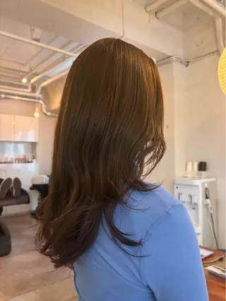 ロング カラー 透明感カラー /Kanon️🫧のヘアスタイル