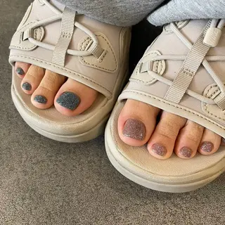 ネイル Sun Brown Mireiのネイルデザイン