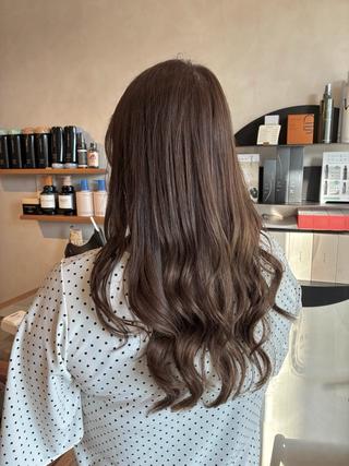 ロング 透明感カラー🫧 大城かえでのヘアスタイル