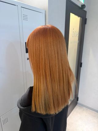 セミロング カラー soi 💜AYAKOのヘアスタイル