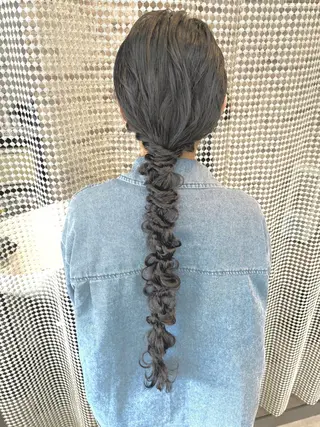 ロング rinrin 天文館のヘアスタイル