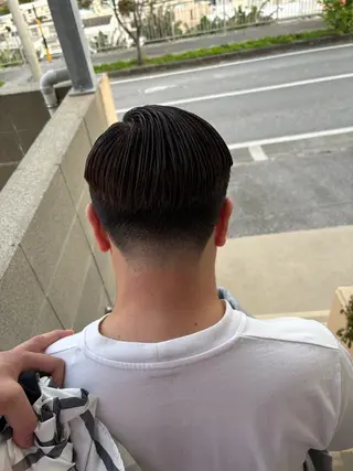 ショート メンズ 大城 涼のヘアスタイル