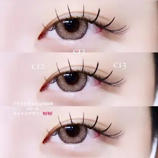 マツエク・マツパ Un seul 愛莉🎀のマツエク・マツパデザイン