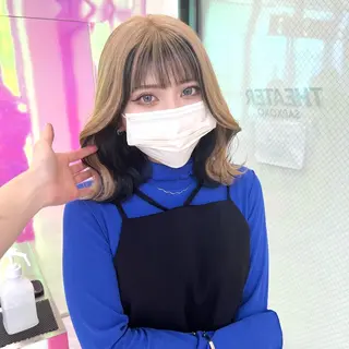 ミディアム カラー 🌎カット＆Wカラー 🌎KANAMIのヘアスタイル