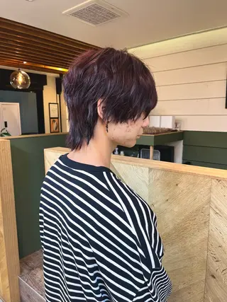 カラー 〈ボブ〉縮毛矯正 船橋駅5分/鈴木杏美のヘアスタイル