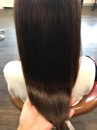 ロング カラー 縮毛矯正/ 髪質改善 /ショート 圍 崇行のヘアスタイル