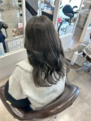 ロング カラー 本尾 空大のヘアスタイル