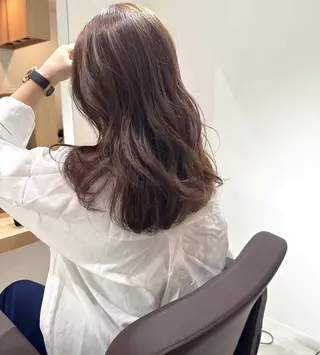 セミロング attrait 福岡のヘアスタイル