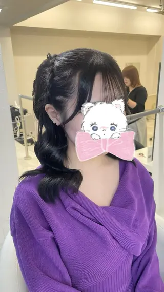 ヘアアレンジ 声優オタク美容師🎀 𝑹𝑰𝑵𝑶𝑵のヘアスタイル