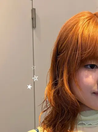 セミロング レディースカット🎀 NANAHAのヘアスタイル
