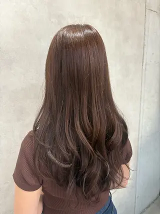 ロング カラー 💛ナチュラル🫧 透明感🫧かずみ💛のヘアスタイル