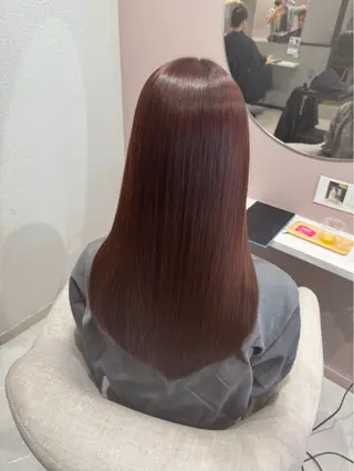 ロング 🌼縮毛矯正🌼 中野有騎🦕のヘアスタイル