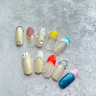 ネイル かたぎり ももなのネイルデザイン