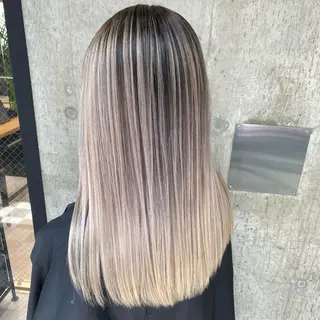ロング カラー 🌈透明感カラー ✨松田龍也🌈のヘアスタイル
