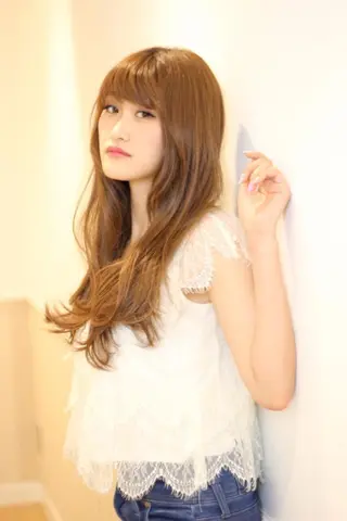 ロング カラー 金子 直樹のヘアスタイル