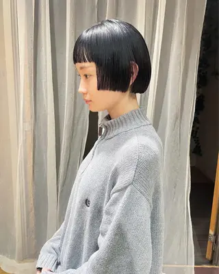 ショート ボブ/ショート 吉田竣のヘアスタイル